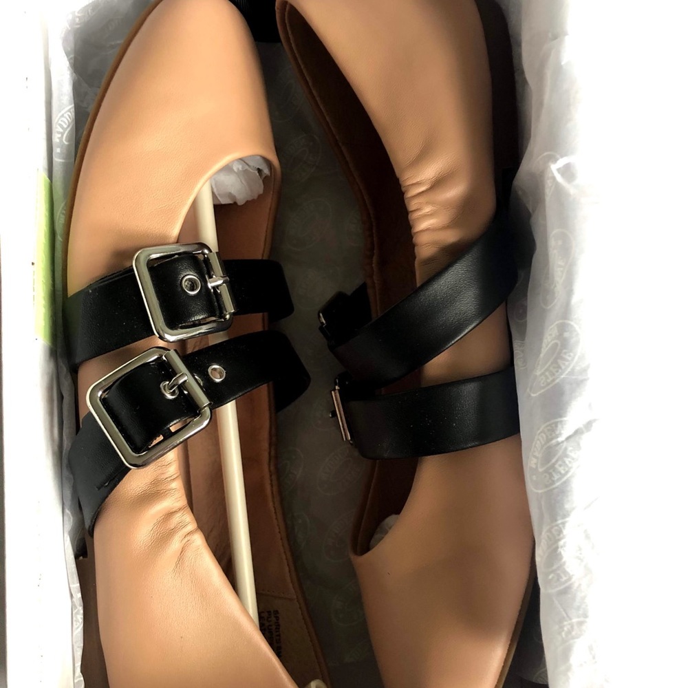 COPY - Steve madden buckle ribbon flats